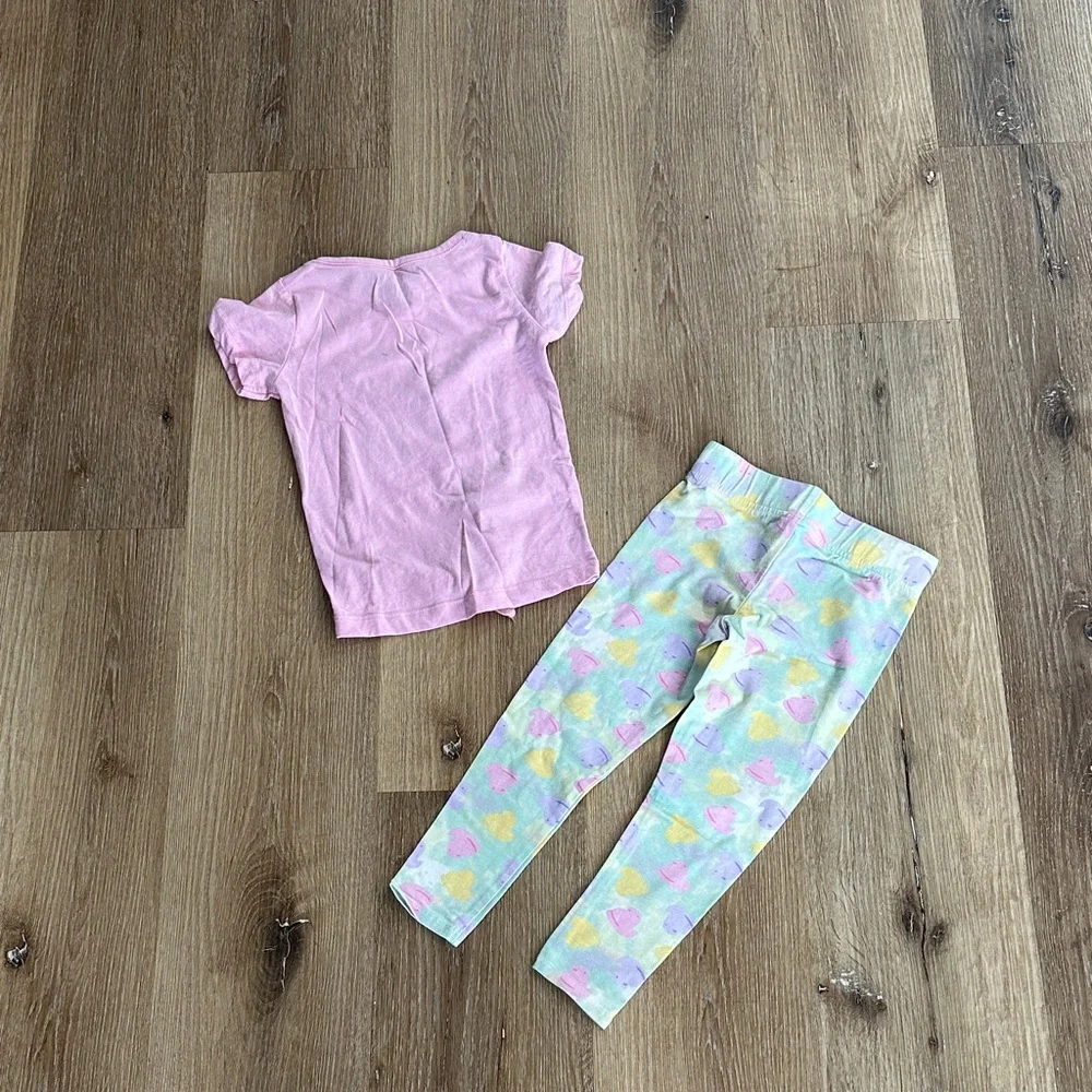 Rae Dunn Pink and Multicolor Kids Matching Set‎
